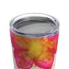 Watercolor Red Flowers Tumbler 20oz - Image 6